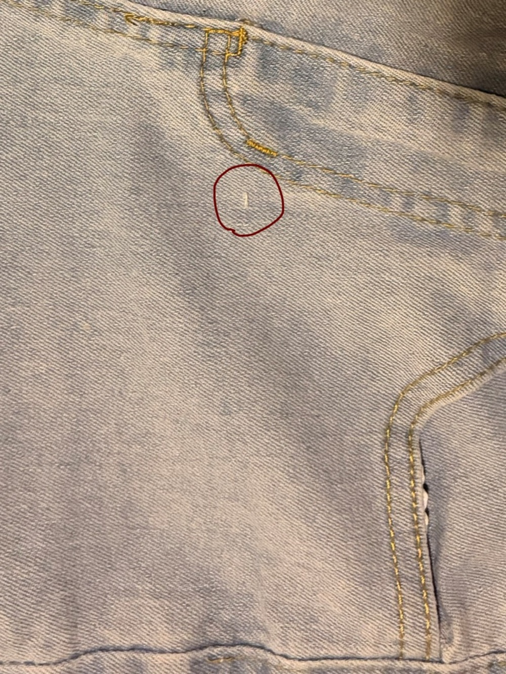 YesStyle Light Blue High-Rise Flare Jeans - Picture 4 of 4